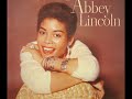 Abbey Lincoln   Music, Maestro, Please 1958