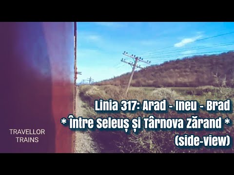 Linia 317: Arad - Ineu - Brad | Între Seleuș și Târnova Zărand (side-view)