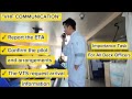 The VTS Requests Arrival Information Report The ETA Confirm The Pilot Boarding Time Arrangements