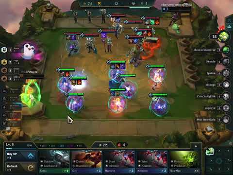 League of Legends LOL TFT Ocean Mage with LUX mage