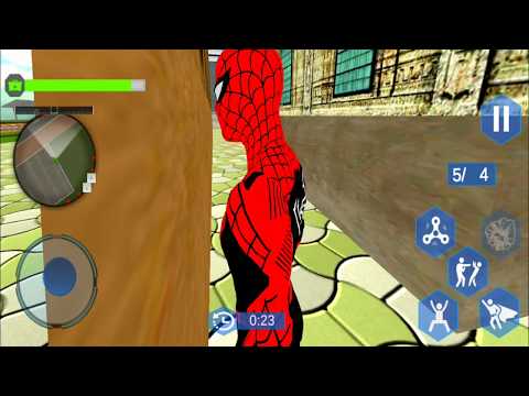 New Spider Hero Vs City Gangster | Flying Spider Superhero City Battle Ep-2 | Android Gameplay