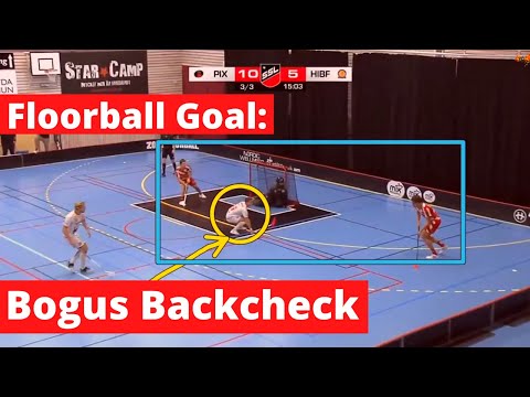 SSL Floorball Goal Analysis: Bogus Backcheck - Pixbo V Höllviken