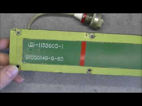 An antenna from a soviet missile (supposedly)