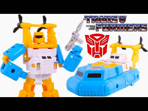 Transformers Retro Deluxe Class Seaspray Review (4K)