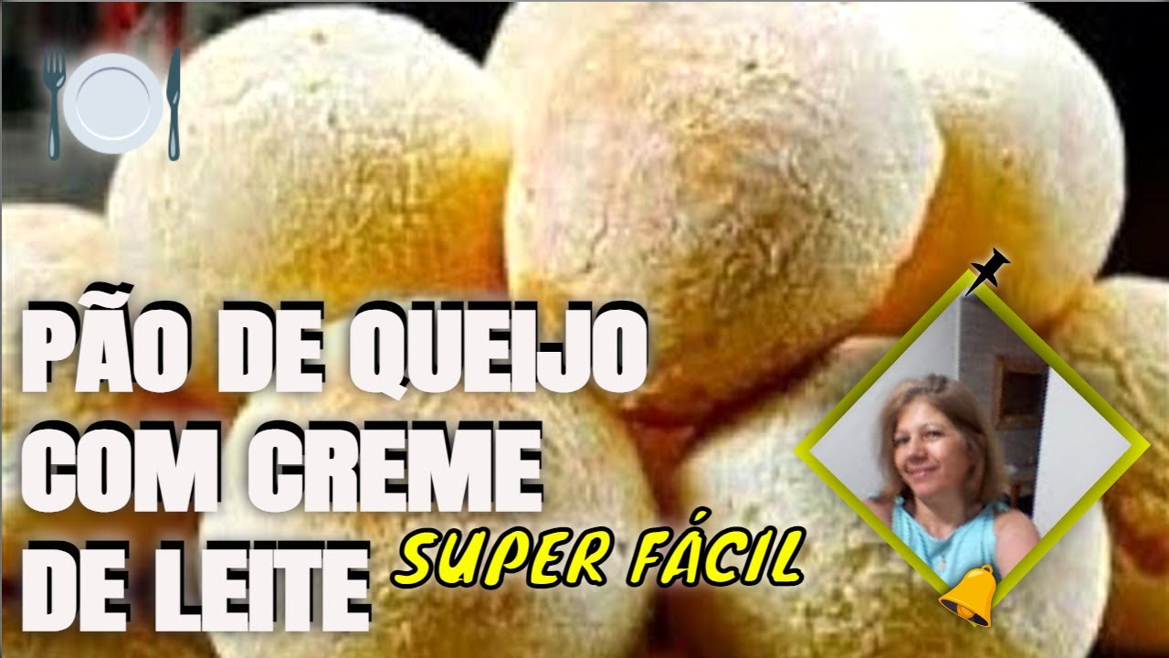 Pão de queijo com creme de leite