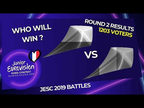 Junior Eurovision 2019 Battles | Round 2 RESULTS (1203 VOTERS)