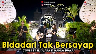 Download lagu BIDADARI TAK BERSAYAP - ANJI (LIRIK) COVER BY NABILA MAHARANI FT. TRI SUAKA mp3