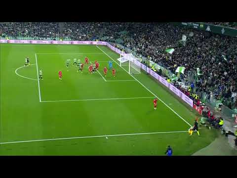 Gol Olímpico de Fekir Betis vs Sevilla 1-1 Copa del Rey