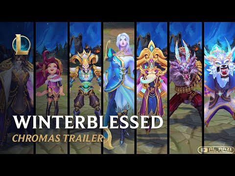 Winterblessed Chromas Trailer | Diana, Shaco, Swain, Zilean, Warwick, Zoe, etc - League of Legends