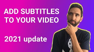 [2021] How to create subtitles automatically with the new Checksub editor