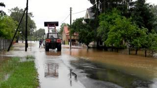 preview picture of video 'Strzelce, Powódź 2013 cz-2'