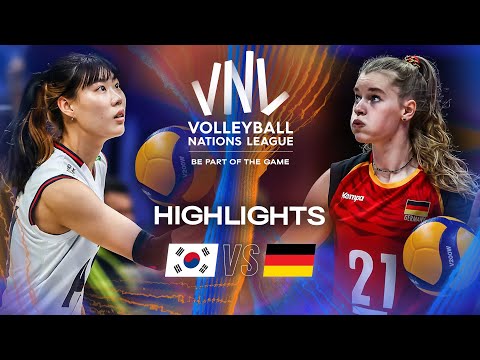 Korea 🇰🇷 vs. Germany 🇩🇪 - Highlights | Week 1 | Women's VNL 2025