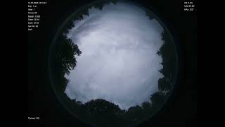 2026-07-12 All sky camera capture from Poiana Rusca Mountains, Romania