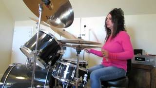 Journey  If He Should Break Your Heart ~ Drum Cover by Denise