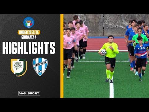 Jonia Calcio vs. Fair Play Messina (Under 15 Elite - Group B - Matchday 4)