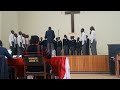 Njoro Boys Performing My Souls Been Anchored At The KMF 2024