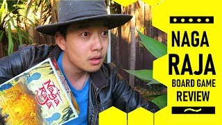 Naga Raja Board Game Review & Runthrough | Temple Run For Two Players