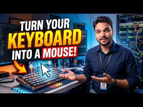 Use Your Keyboard as a Mouse in Windows 😳🔥 | No Mouse Needed!