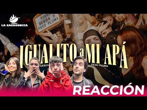 🇦🇷 Argentinos REACCIONAN a Fuerza Regida X Peso Pluma - Igualito A Mi Apá [Oficial Video]