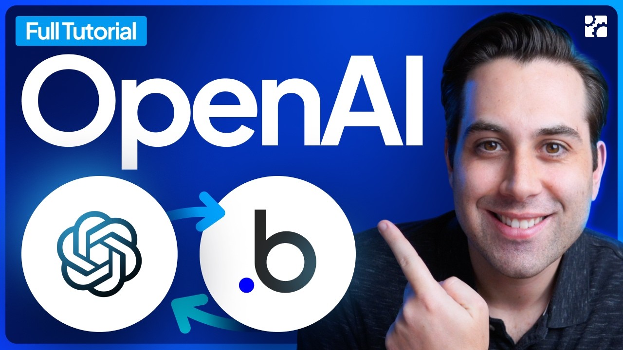 Bubble.io Tutorial - How to connect Open AI and Bubble (No-Code)