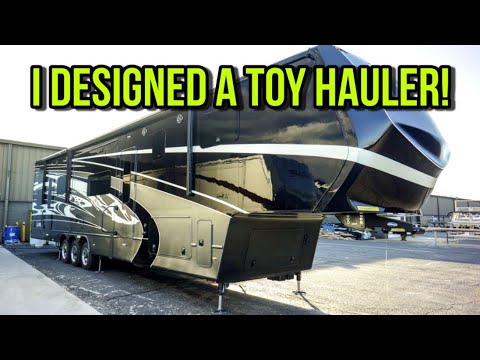 I designed an AMAZING Toy Hauler floorplan!  Think they'll build it?