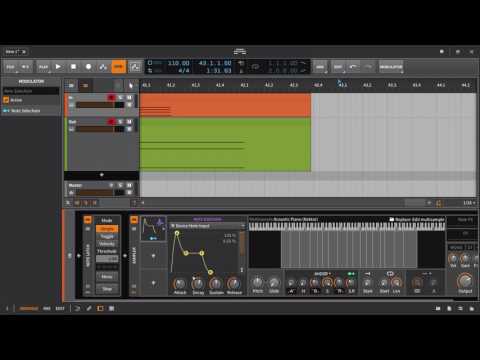 Bitwig 2.0 - Note Latch