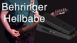 Video thumbnail for Behringer HB01 Hellbabe Wah Demo by Poor Man Pedals
