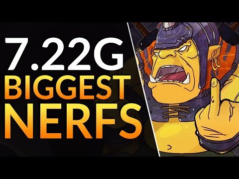 VOID NERFED - ALCHEMIST Still OP?! - Patch 7.22g BIGGEST Buffs and Nerfs | Dota 2 Update Guide