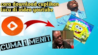 Download lagu Cara download cuplikan video lucu buat youtube | Shifa haa mp3