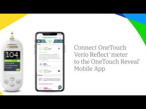 Connect the OneTouch Verio Reflect® meter to the OneTouch Reveal® Mobile App