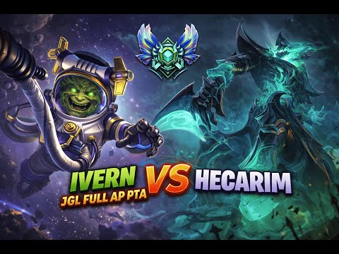 IVERN JGL FULL AP (PTA) VS HECARIM | Diamond Rank | (No Commentary)