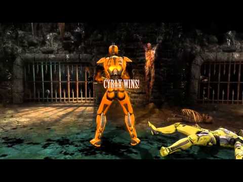 MK9(Online) AlhiM(Cyrax) vs ARZZU(Skarlet, Sonya, Kabal, Cyrax)