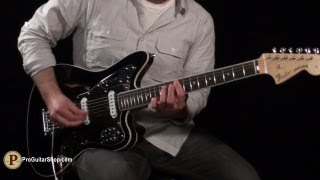 Video thumbnail for Fender Special Edition Jaguar Thinline by ProGuitarShopDemos