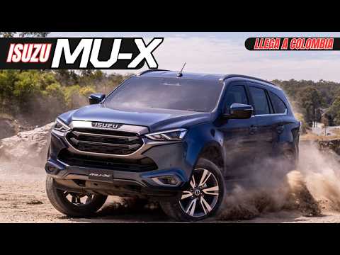 "Isuzu MU-X Arrives in COLOMBIA: The New Rival of the Toyota FORTUNER, MONTERO!" 😲