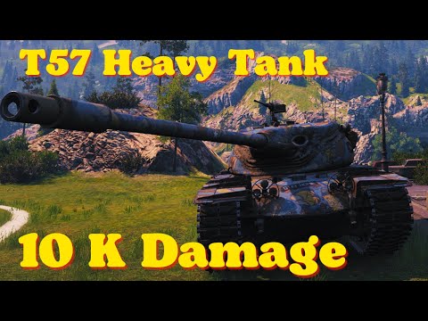 World of tanks T57 Heavy Tank - 10,1 K Damage 5 Kills, wot replays
