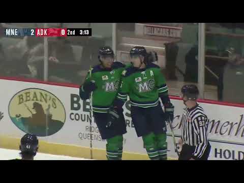 Maine Mariners @ Adirondack Thunder highlights - 12/2/22