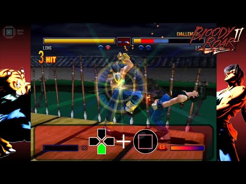 Bloody Roar 2 - Long Ultimate Combo Guide | HD 60 FPS