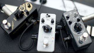 Video thumbnail for F Pedals Echobandit, Phazevibe and Darklight by Iga Massardi