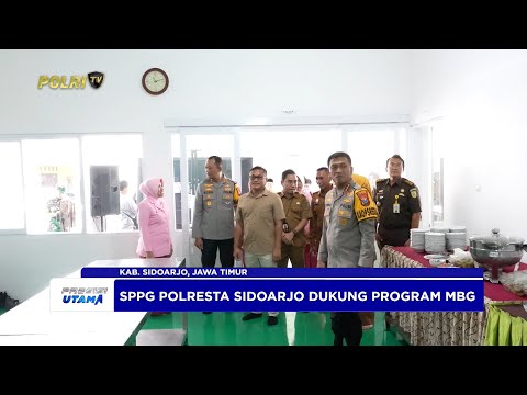 POLRESTA SIDOARJO LAKUKAN GROUND BREAKING LOKASI KE-3 SPPG YANG BERADA DI DESA JATI