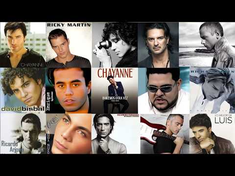 Ricardo Arjona, Luis Fonsi, Eros Ramazzotti, Franco de Vita, Chayanne ~ BALADAS ROMANTICAS 90S