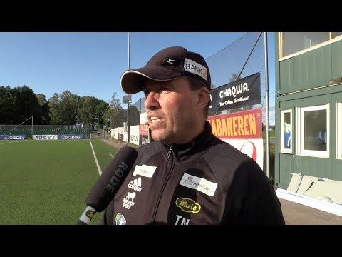 Intervju med Tom Nordlie etter KFUM - Skeid 15.09.2019