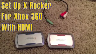 How To Set Up X Rocker For Xbox 360 With HDMI