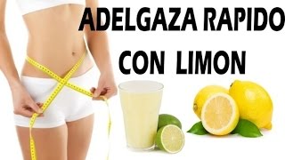 PERDER PESO Y DESINFLAMAR EL ABDOMEN RAPIDAMENTE CON LIMON - Recetas y Trucos