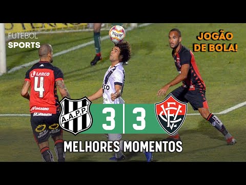 JOGO FRENÉTICO!! | Ponte Preta 3 x 3 Vitória | Melhores Momentos | 14/08/2020 1080p