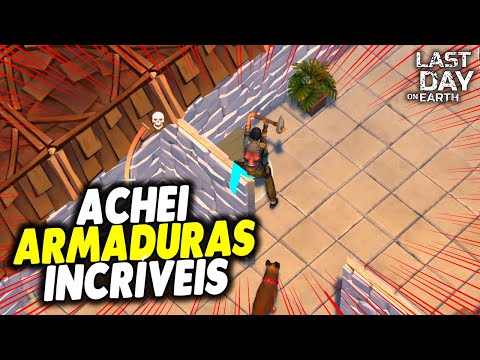 ACHEI ARMADURAS INCRÍVEIS NA INVASÃO DUPLA - Last Day On Earth