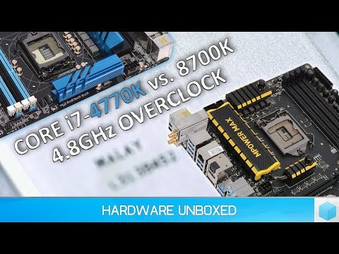 Overclocking Battle, Core i7-4770K vs. 8700K