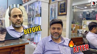 Black And White Hair Patch | Hair Patch for Men | Salt and Pepper Hair Patch | Rizy 📲9599858612 |