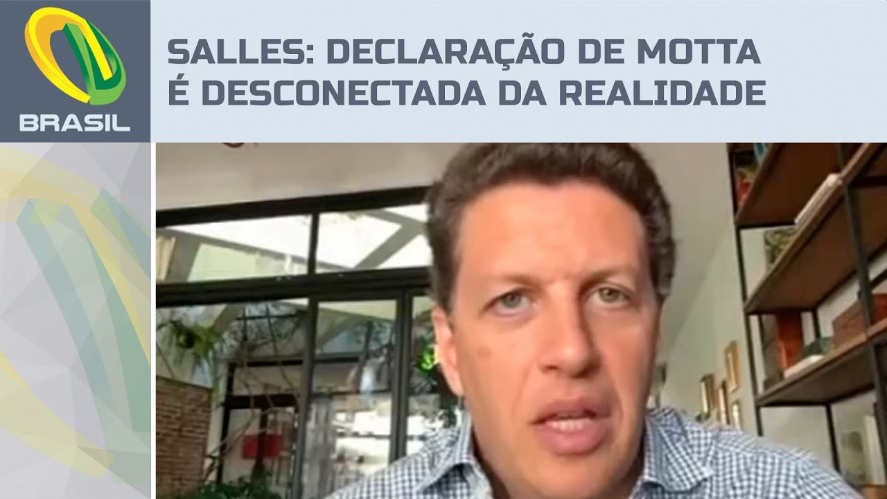 Declaração de Hugo Motta sobre 8/1 é desconectada da realidade, diz Ricardo Salles