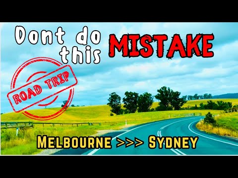 Road Trip from Melbourne to Sydney via Coastal Route | Exploring Australia’s East Coast  🇦🇺🦘