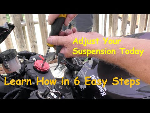 Set Up Your Motorcycle Suspension in 6 Easy Steps Intro